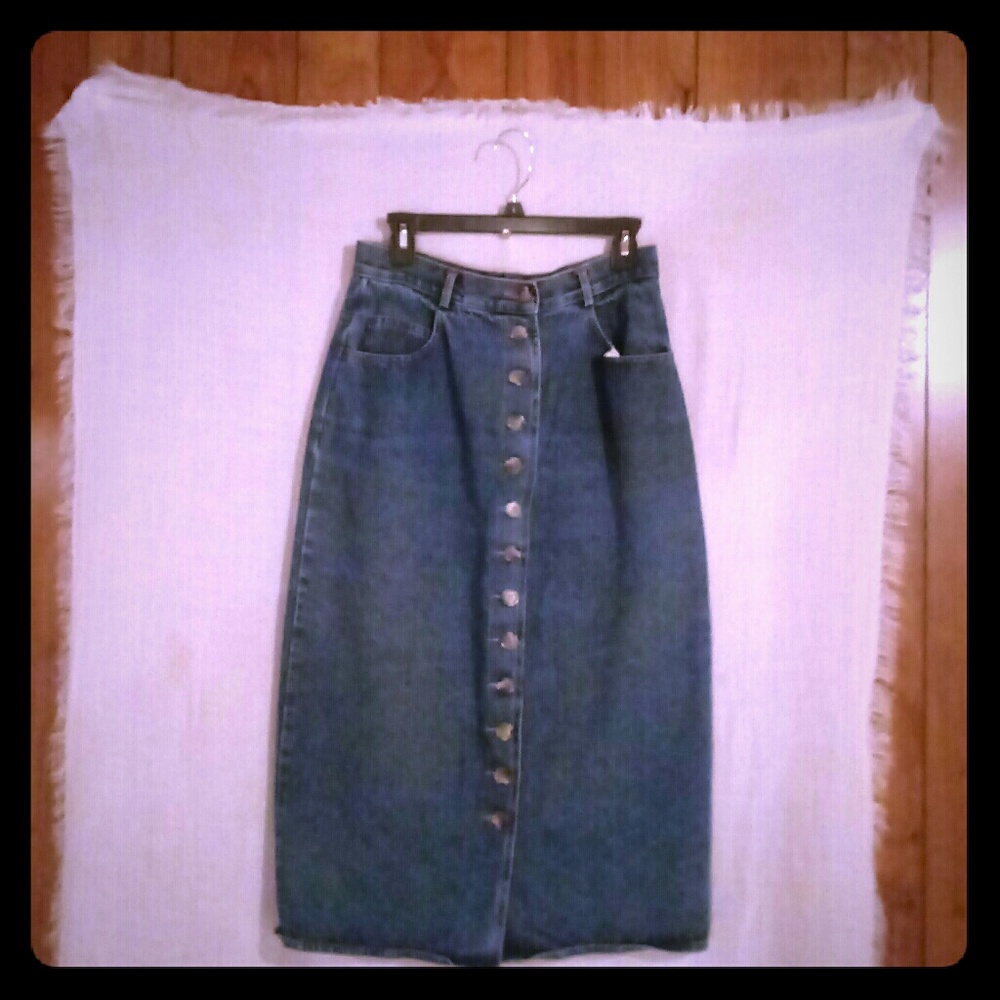 Jean skirt